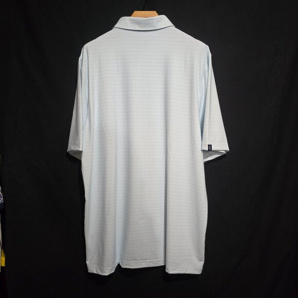 NWT - Criquet Performance Polo - Blue White BOTTLE OPENER - Sz L* - Picture 5 of 7